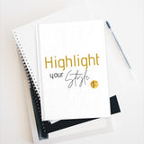 Highlight your Style - Journal - Blank