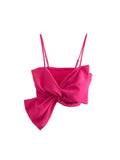 HOT PINK BOW TUBE TOP